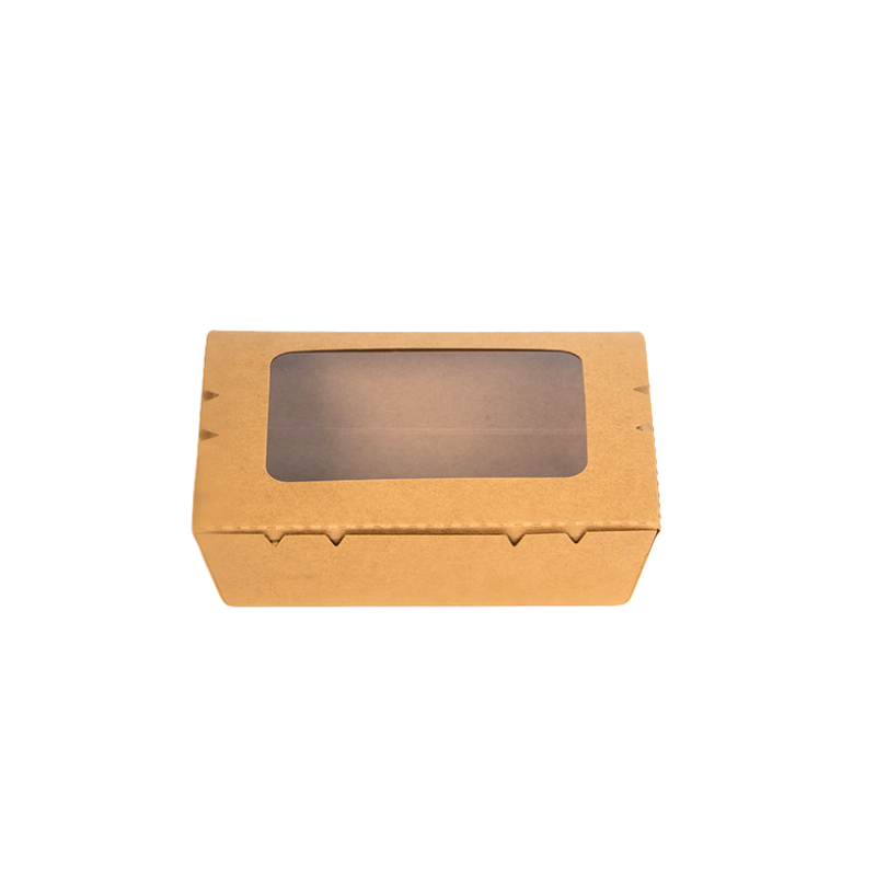 ECCO Kraft paper box with cross hook lid 1400 ml