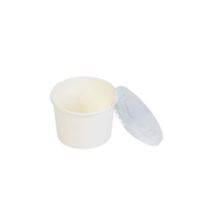 ECCO 360ml white paper bowl