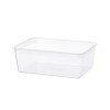 25oz Rectangular plastic box